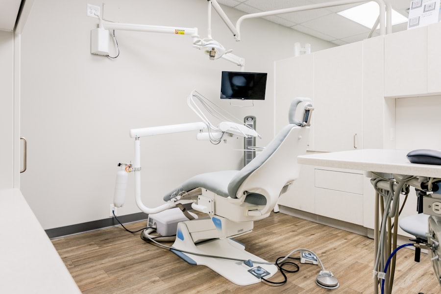 Nowoczesny fotel dentystyczny w Klinice Uśmiech